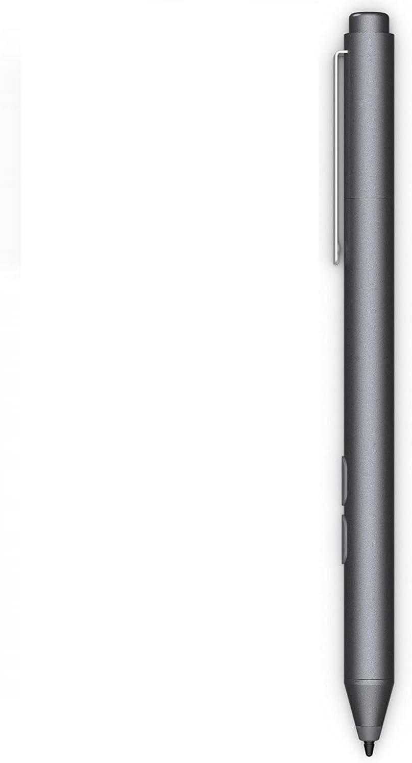 HP MPP 1.51 Stylus Pen for PC and Tablet, Custom Buttons, 1 interchangeable tip, Silver