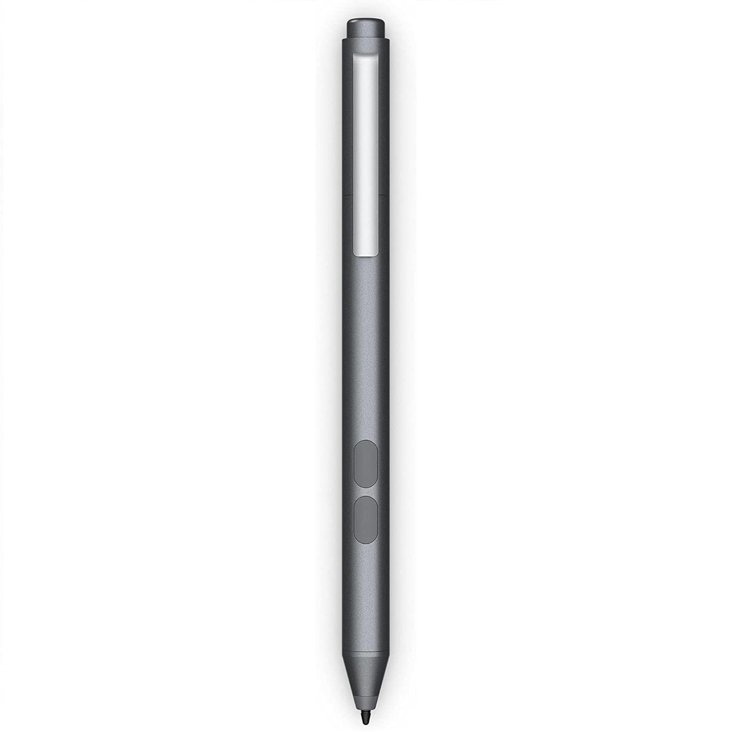 HP MPP 1.51 Stylus Pen for PC and Tablet, Custom Buttons, 1 interchangeable tip, Silver