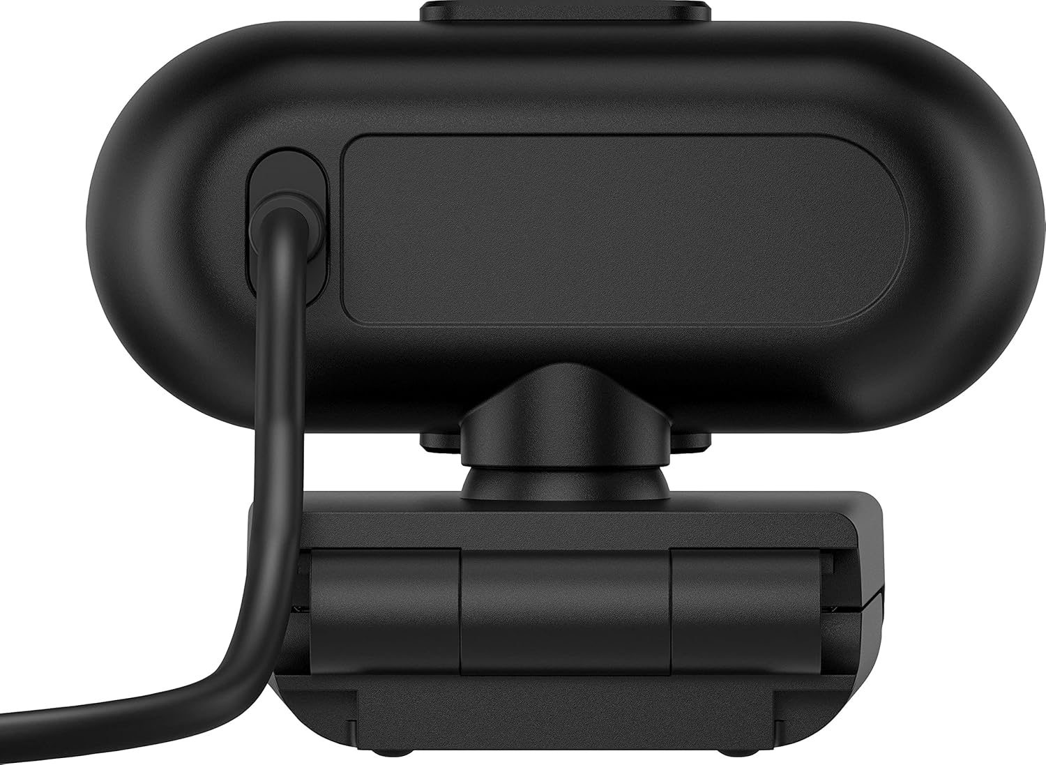 HP PC Webcam 320, 1080p FHD webcam, Compatible with Chrome, Auto Light Corrector, Built-in Microphone, 66 Degree Wide Angle Field of View, Support with 360 Degree Swivel Clip, Black