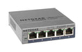 NETGEAR Switch Gigabit gestionable de 5 puertos GS105E Prosafe+