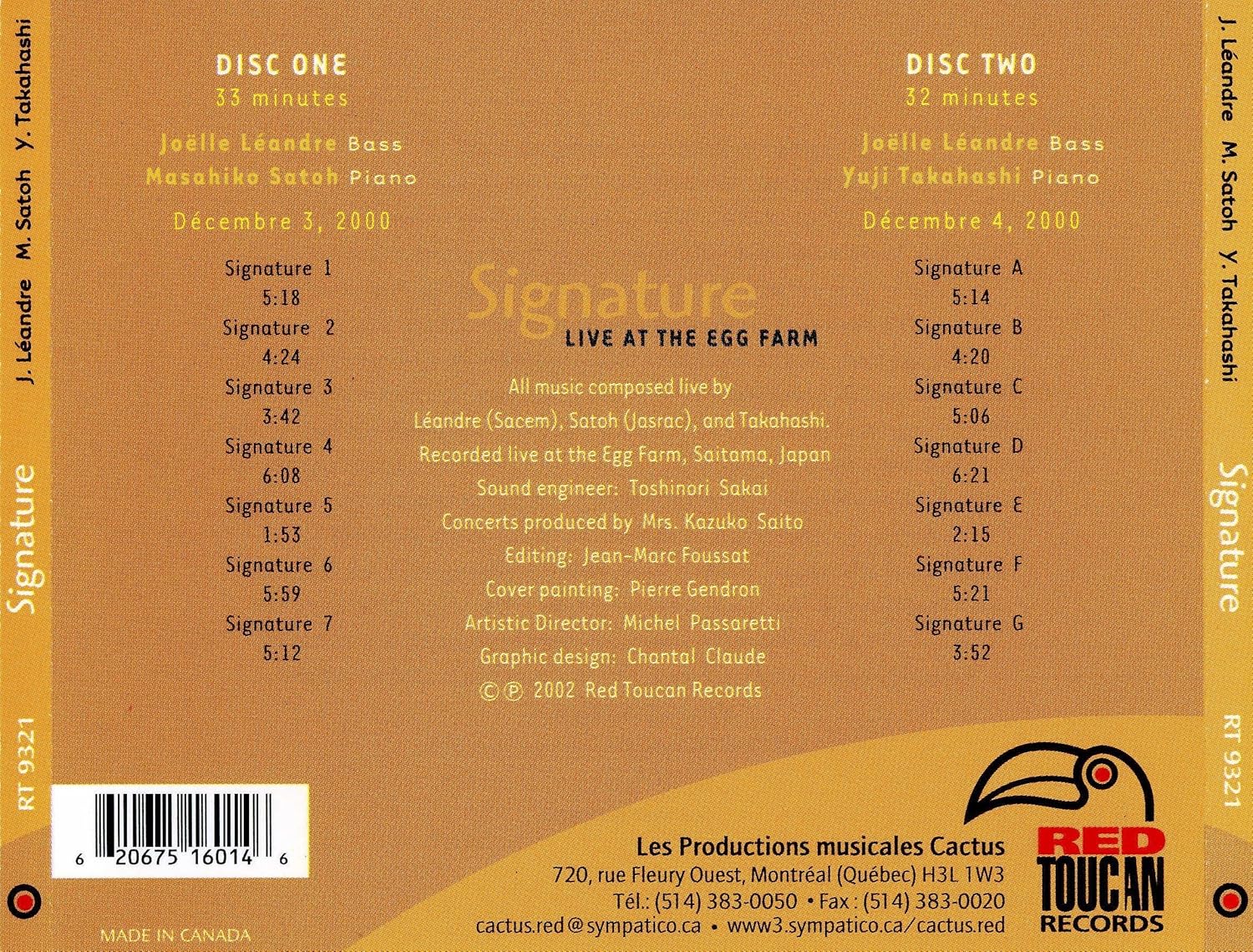 Signature (Live Egg Farm