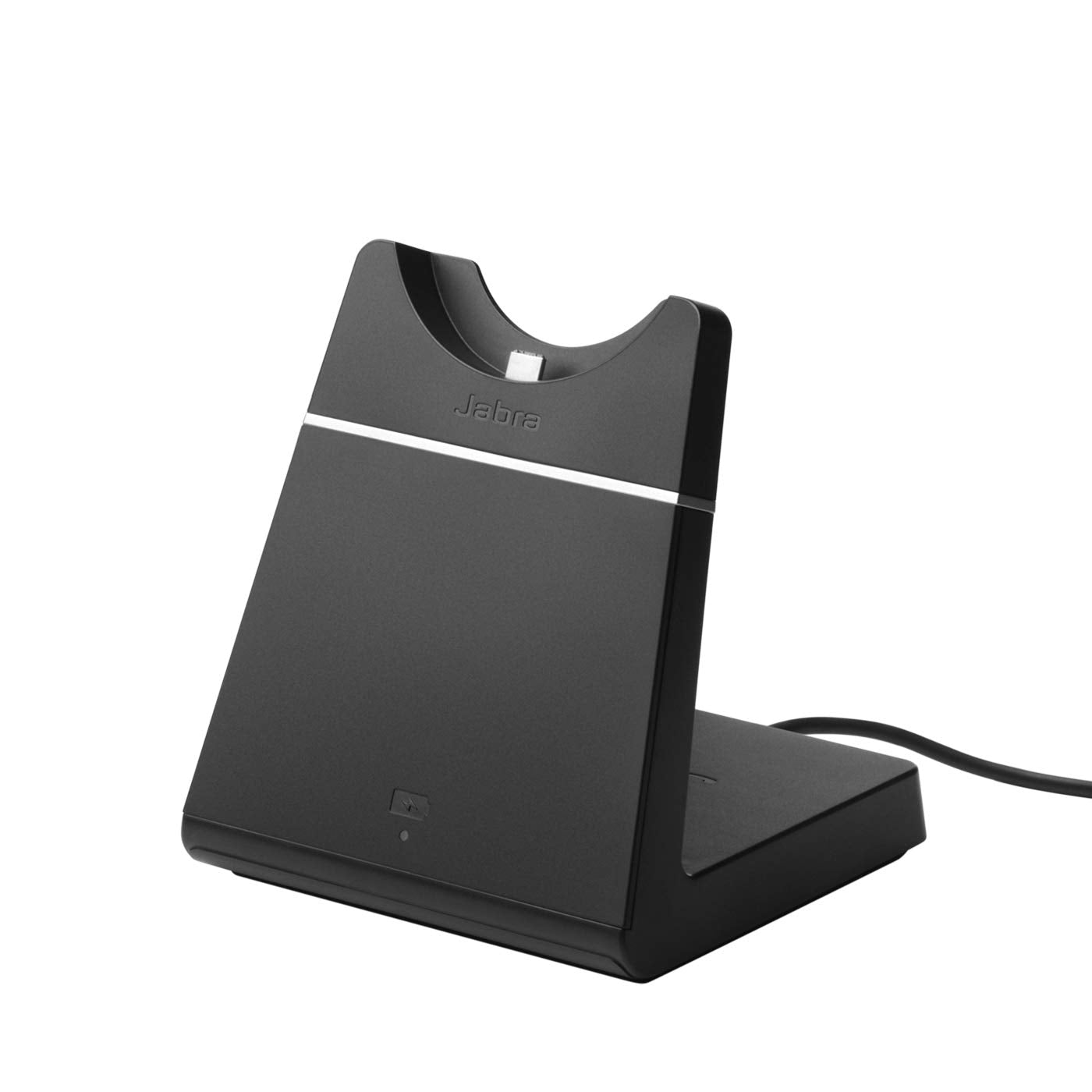 Jabra Evolve 65 Charging Stand - Fast Wireless Desk Charger for Evolve 65 Headset - Ideal for Call Centres and Workspaces - Black
