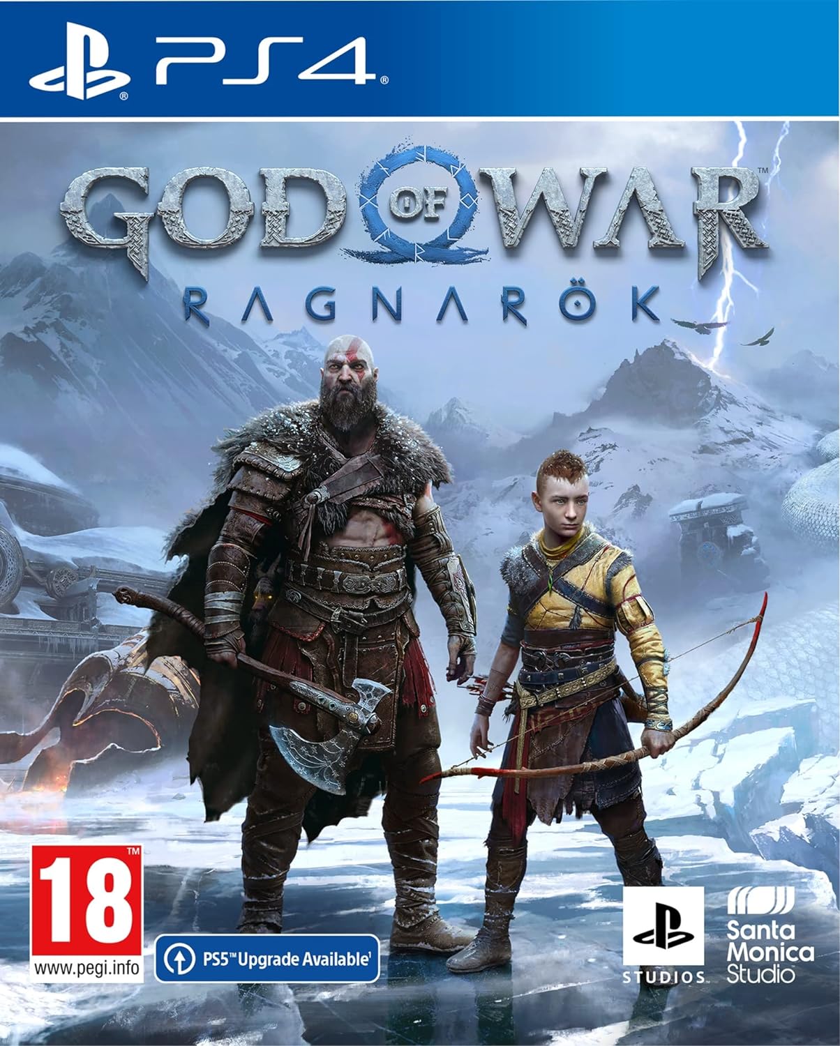 God Of War Ragnarök für PS4 (PEGI 100% uncut Edition) (deutsche Verpackung