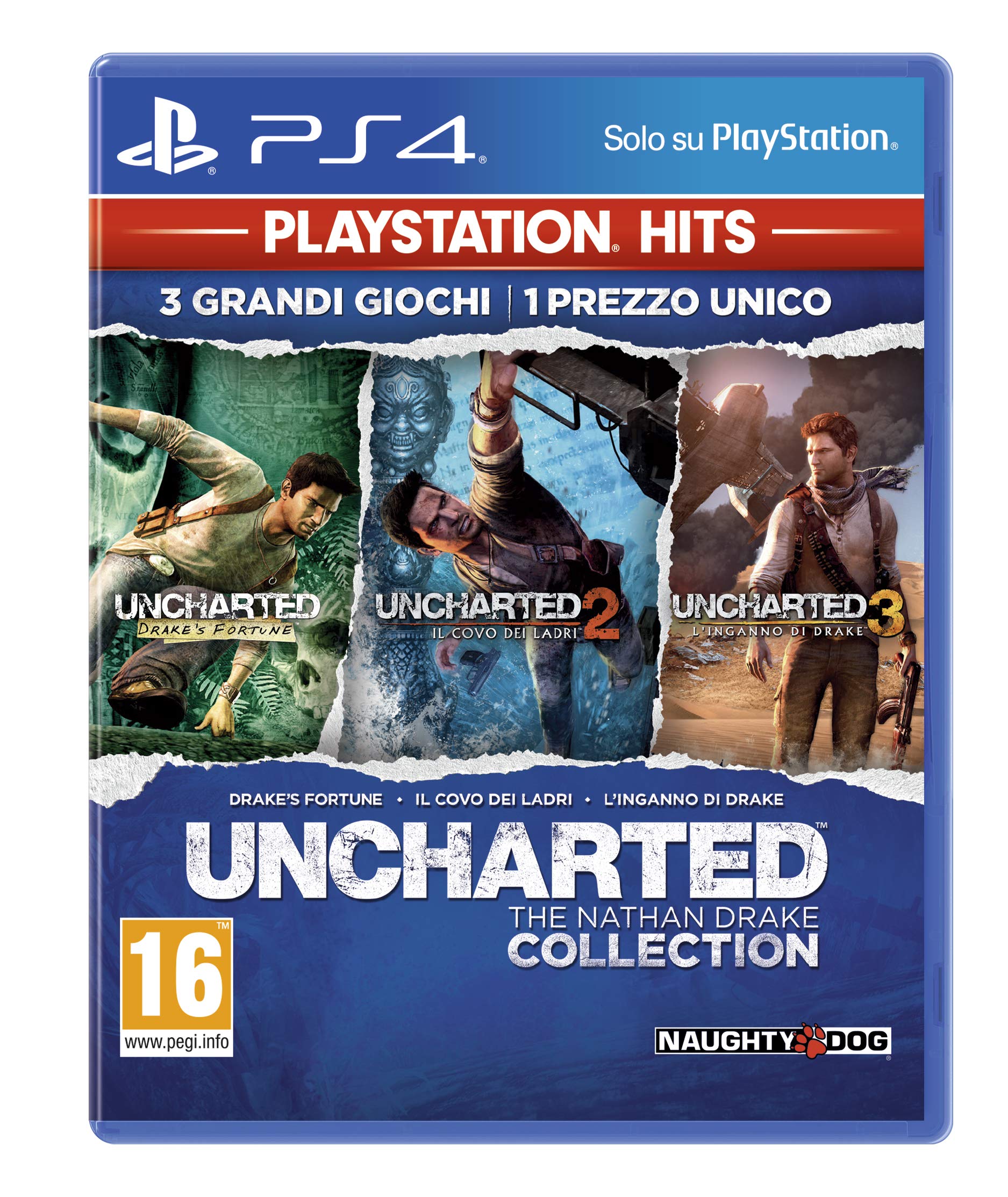 PS4 - Uncharted: The Nathan Drake Collection - Playstation Hits -