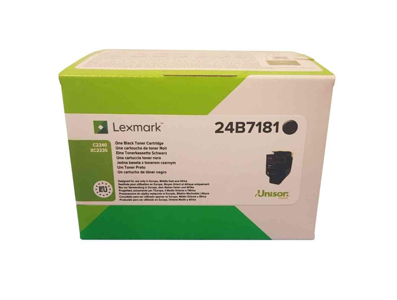 Lexmark 24B7181 cartucho de tóner Original Negro 1 pieza(s) - Tóner para impresoras láser (9000 páginas, Negro, 1 pieza(s