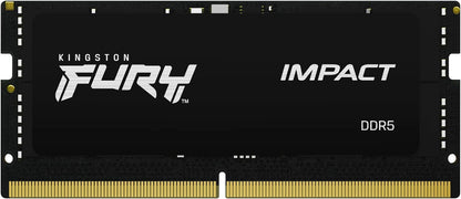 Kingston Fury Impact PnP 32GB (2x16GB) 5600MT/S DDR5 CL40 SODIMM Notebook Gaming Memory Kit of 2 - KF556S40IBK2-32