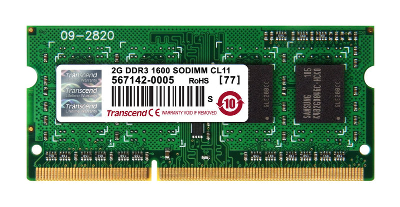 2Gb Ddr3 1600 So-Dimm 1Rx8