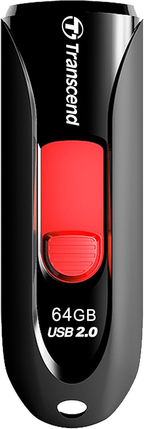 Transcend JetFlash 590 64GB Flash Drive with USB2.0 connector