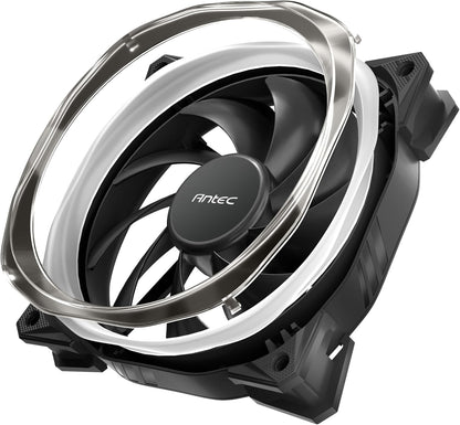 Antec Fusion 12cm PWM ARGB Case Fan, Hydraulic Bearing, 16 LEDs, Anti-Vibration, Up to 2000 RPM