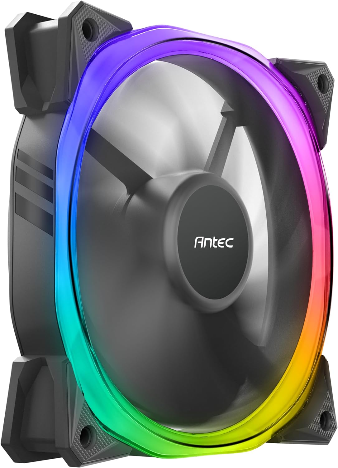 Antec Fusion 12cm PWM ARGB Case Fan, Hydraulic Bearing, 16 LEDs, Anti-Vibration, Up to 2000 RPM