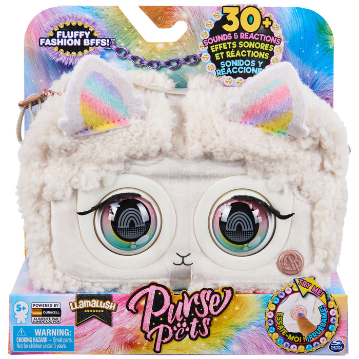 Purse Pets - Fluffy Fashion BFF's Llamalush Handbag - 15 CM Llamalush Single
