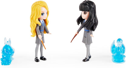 Wizarding World Harry Potter, Magical Minis Luna Lovegood and Cho Chang Patronus Friendship Set, Easter Basket Gifts, Kids Toys for Ages 5 and up Luna & Cho