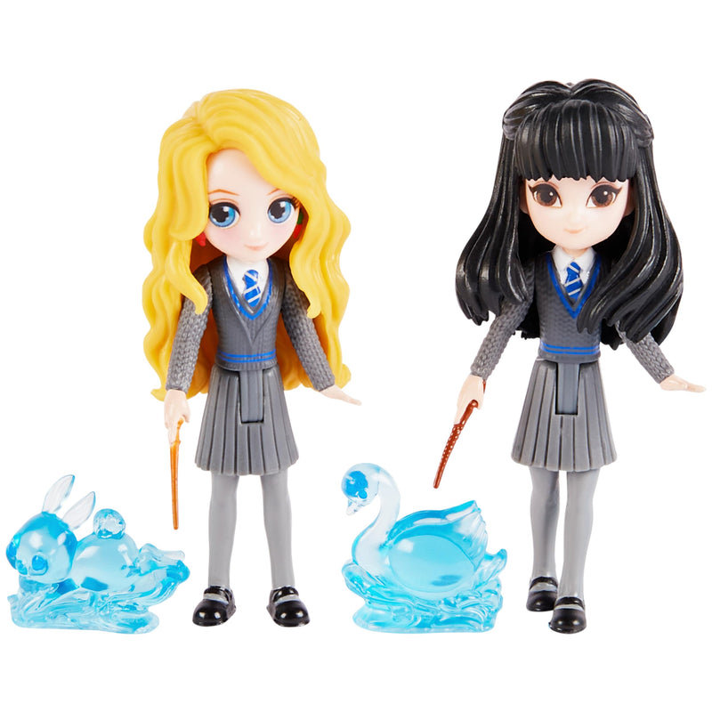 Wizarding World Harry Potter, Magical Minis Luna Lovegood and Cho Chang Patronus Friendship Set, Easter Basket Gifts, Kids Toys for Ages 5 and up Luna & Cho