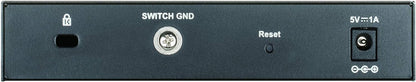 D-Link DGS-1100-08V2 Smart Switch Gestito, 8 Porte Gigabit, Supporto VLAN, Funzionalità layer 2, QoS, 802.3az EEE, Senza Ventole, Nero