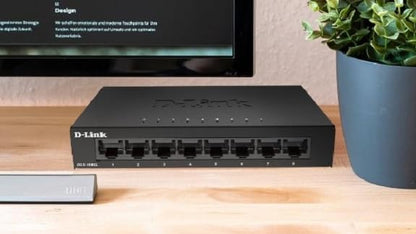D-Link DGS-108GL - Switch Black