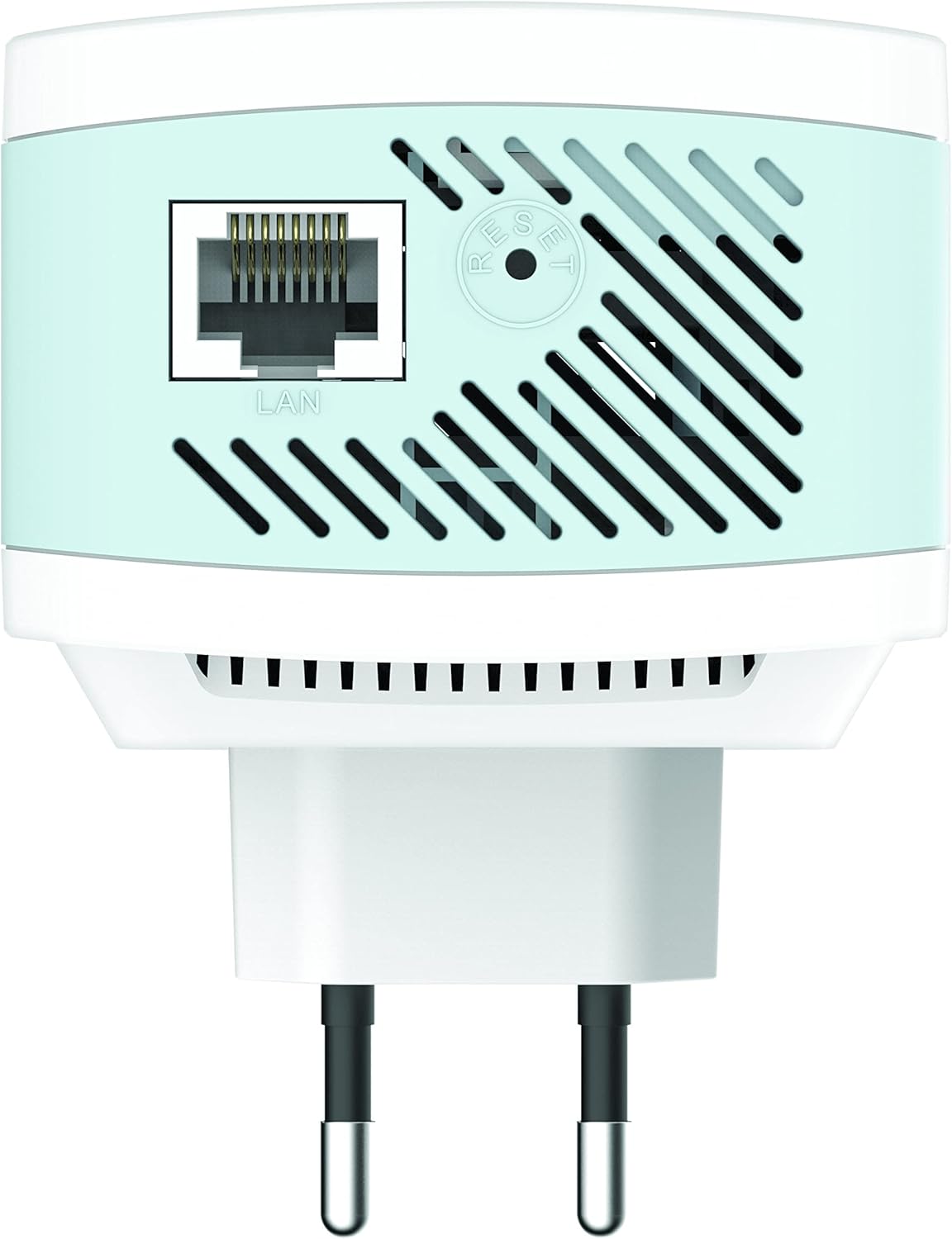 D-Link E15 Range Extender Mesh EAGLE PRO AI AX1500, ripetitore Wi-Fi, hotspot con porta Gigabit, MU-MIMO, OFDMA, Indicatore di segnale con AI, plug and play, WPS, WPA3