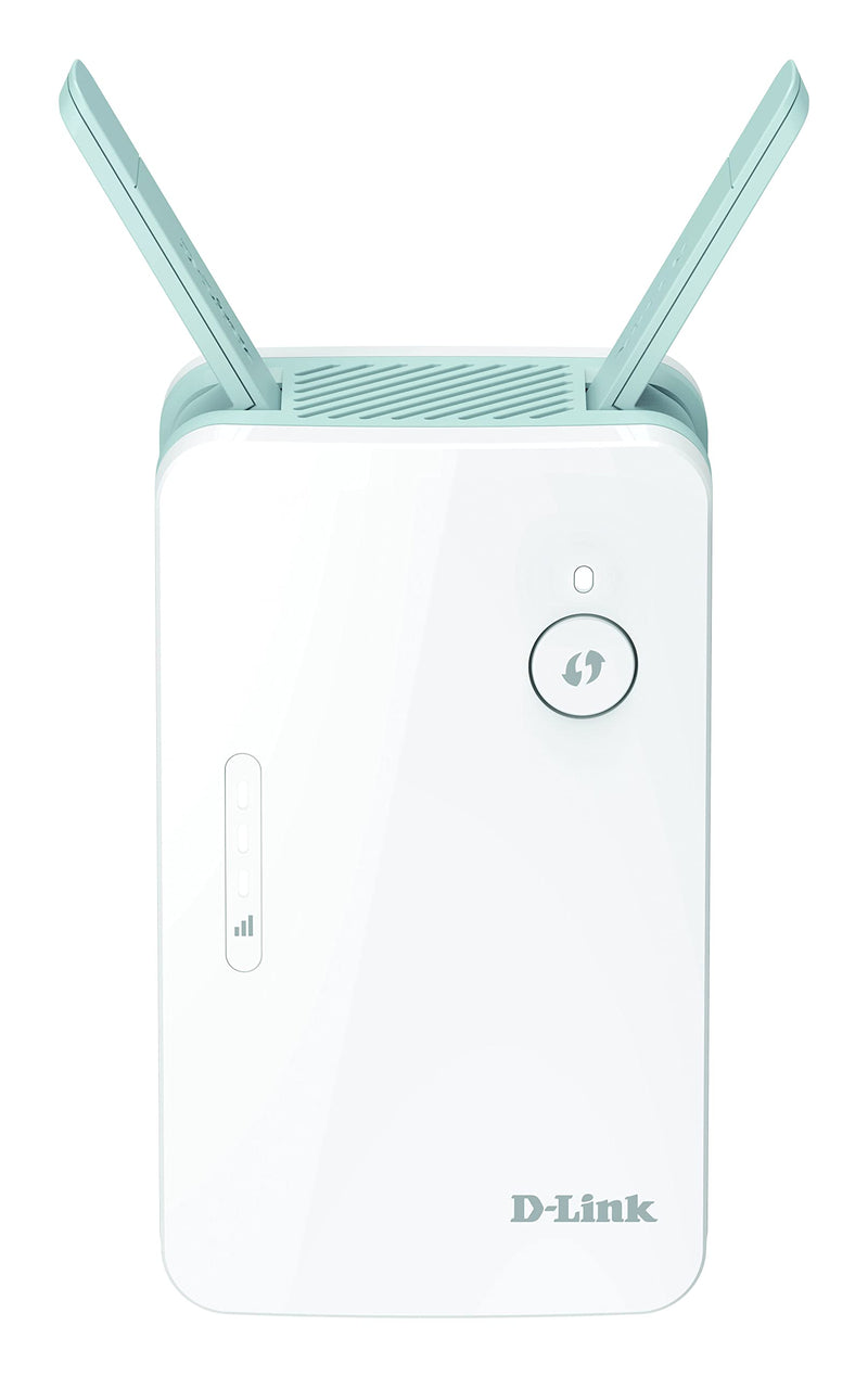 D-Link E15 Range Extender Mesh EAGLE PRO AI AX1500, ripetitore Wi-Fi, hotspot con porta Gigabit, MU-MIMO, OFDMA, Indicatore di segnale con AI, plug and play, WPS, WPA3