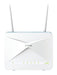 D-Link G415 Eagle PRO AI AX1500 4G Smart Router (4G LTE Cat 4 Download up to 150 Mbps, Wi-Fi 6, AI Wi-Fi/Traffic Optimiser, Gigabit Ports, WPA3, Wi-Fi Mesh Support, without Simlock