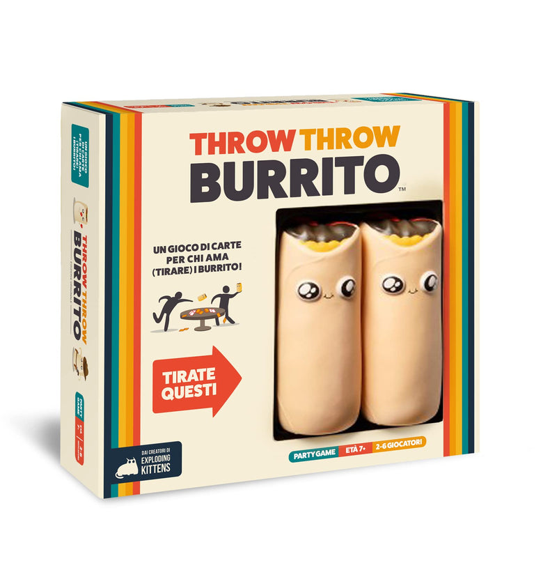 Asmodee Throw Throw Burrito - Gioco da tavolo Edizione in Italiano (8535 ASMODEE ITALIA