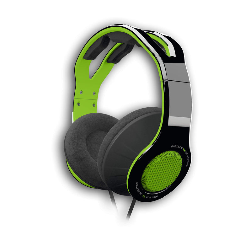 GIOTECK - Casque stéréo Game & Go TX30 Vert Grill pour Xbox Series, Xbox One, PS5, PS4 et Mobile Black and Green