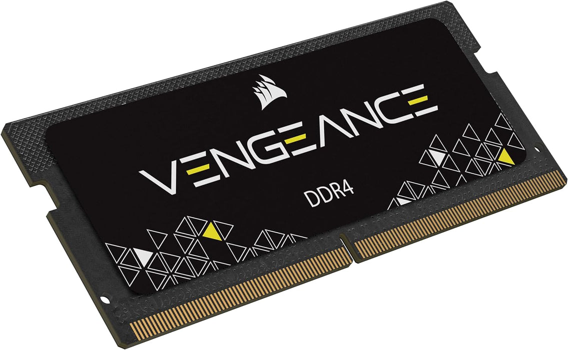 Corsair Vengeance SODIMM 16GB (1x16GB) DDR4 2666MHz CL18 Memory for Laptop/Notebooks (Intel 6th Generation Intel Core i5 and i7 Processor Support) Black