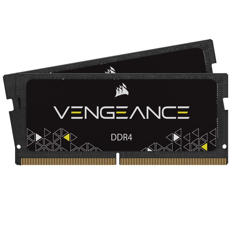 Corsair Vengeance SODIMM 32GB (2x16GB) DDR4 2666MHz CL18 Memory for Laptop/Notebooks (Intel 6th Generation Intel Core i5 and i7 Processor Support) Black