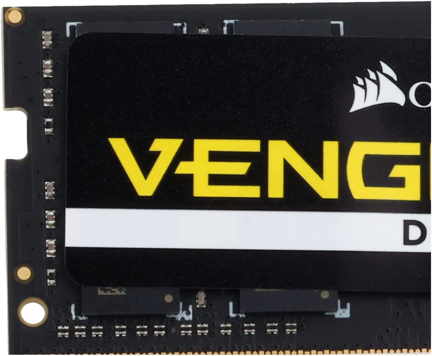 Corsair Vengeance SODIMM 32GB (2x16GB) DDR4 2666MHz CL18 Memory for Laptop/Notebooks (Intel 6th Generation Intel Core i5 and i7 Processor Support) Black