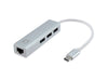 LevelOne USB-0504 Gigabit USB-C Network Adapter with USB Hub