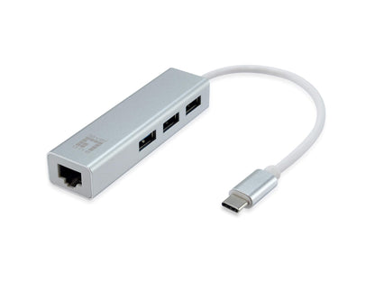 LevelOne USB-0504 Gigabit USB-C Network Adapter with USB Hub