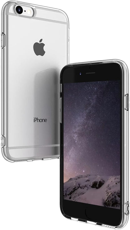 Cygnett AeroShield - Custodia rigida per Apple iPhone 8, 7, 6s e 6 - Trasparente