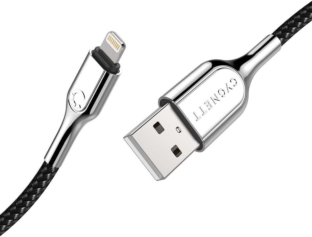 Cable USB to Lightning Cygnett Armoured 12W 3m (black)