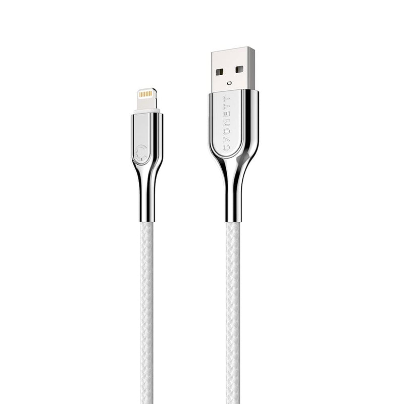 Cygnett Armoured Lightning to USB-A 2M White