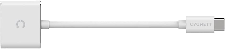 Cygnett Adapter audio USB-C to mini jack 3.5mm i USB-C Essential (white