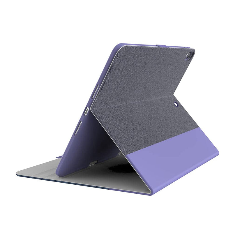 Cygnett TekView Slim Case for iPad 10.2 Inch (2019) with Apple Pencil Holder - Lilac/Purple