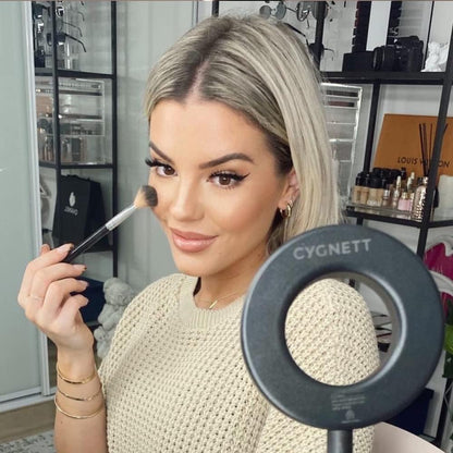 Cygnett Phone holder/Stand with Dual Ring Light (black)
