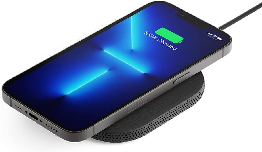 Cygnett PowerBase III 15W Wireless Charger - Black - Fast, Charging Station