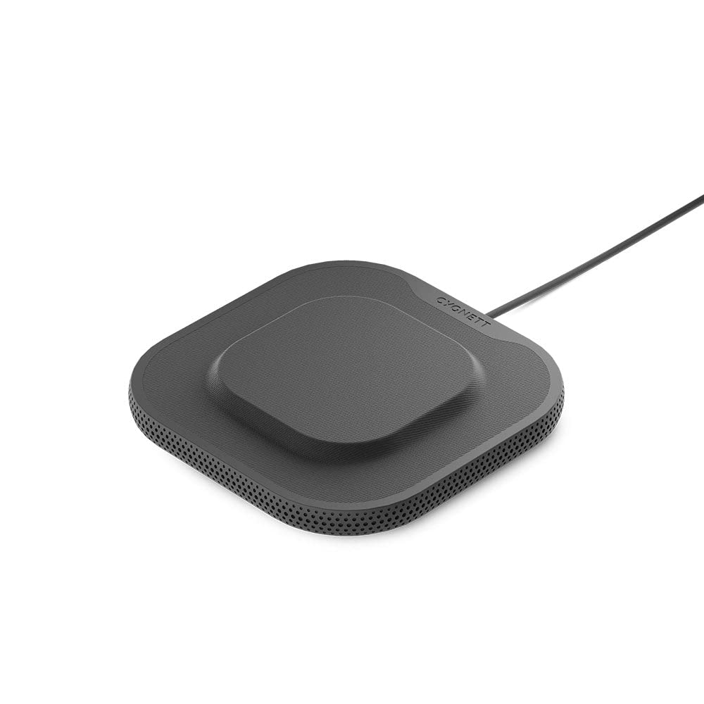 Cygnett PowerBase III 15W Wireless Charger - Black - Fast, Charging Station