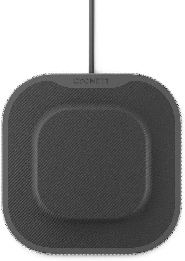 Cygnett PowerBase III 15W Wireless Charger - Black - Fast, Charging Station