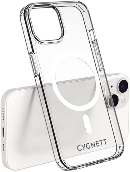 Cygnett AeroMag Clear Protective Case iPhone 13/14 - Phone Cover, Protect, Accessories
