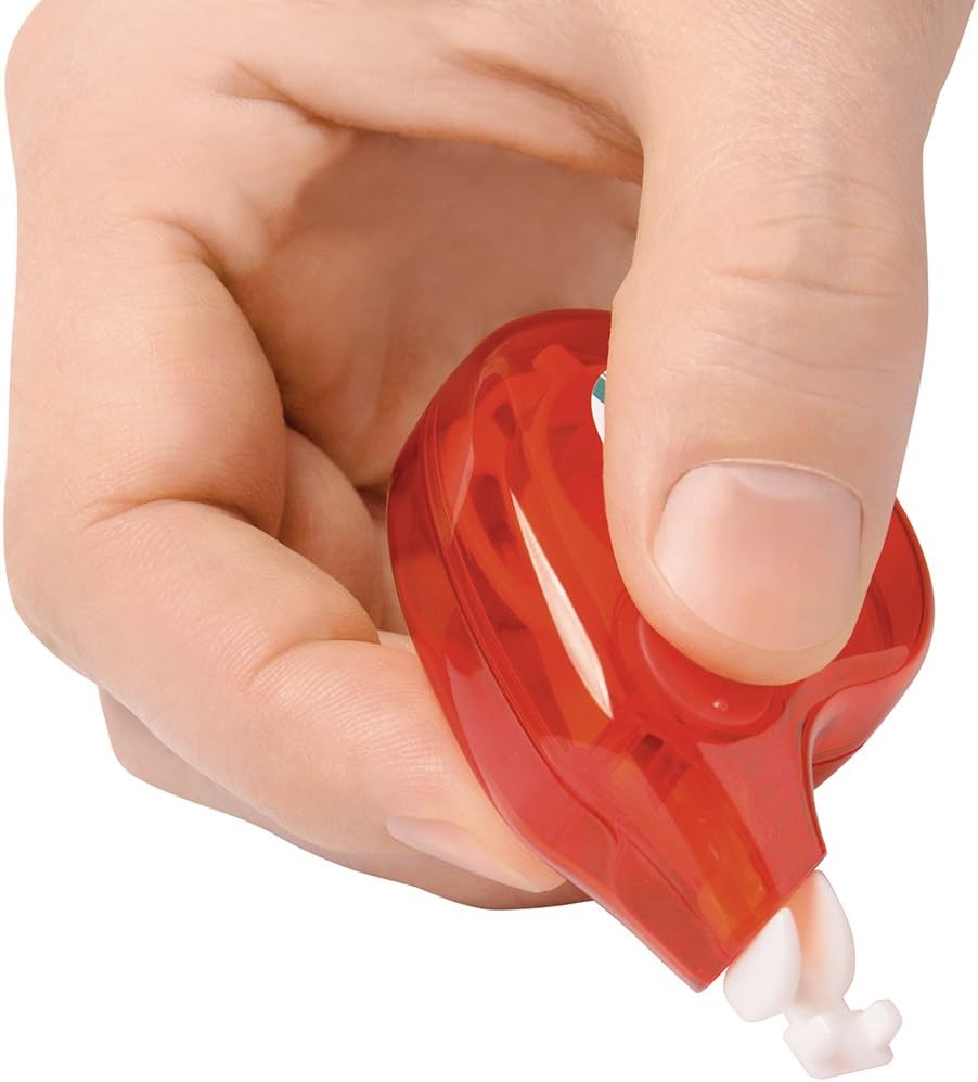 Pentel ZTN14BWI Corrector Líquido Tipo Bolígrafo, Color Rojo, Paquete de 12 Unidades