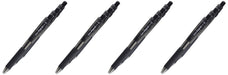 Pentel Feel-It BX440 Ballpoint Pen Black (Pack of 12