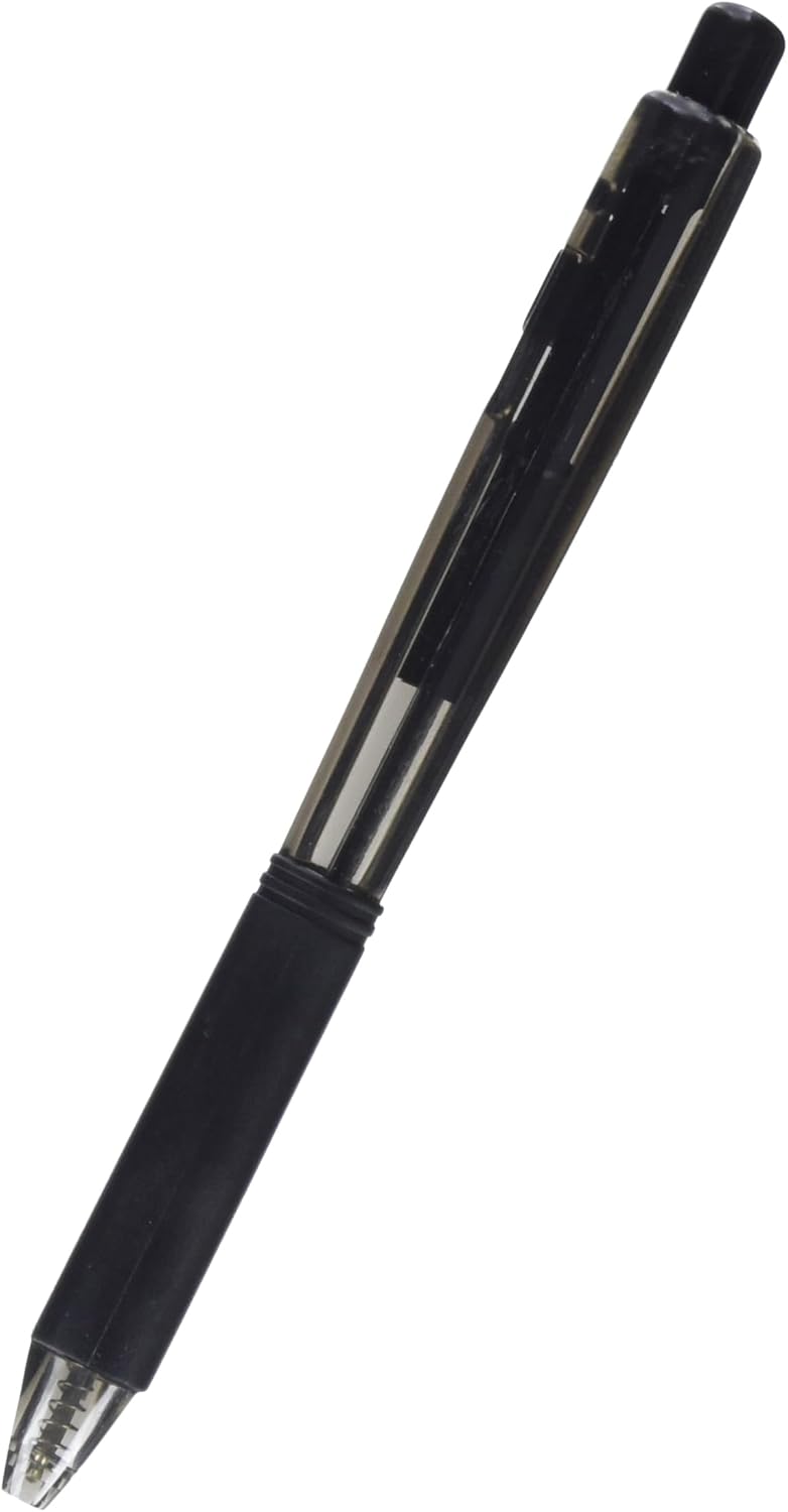 Pentel Feel-It BX440 Ballpoint Pen Black (Pack of 12