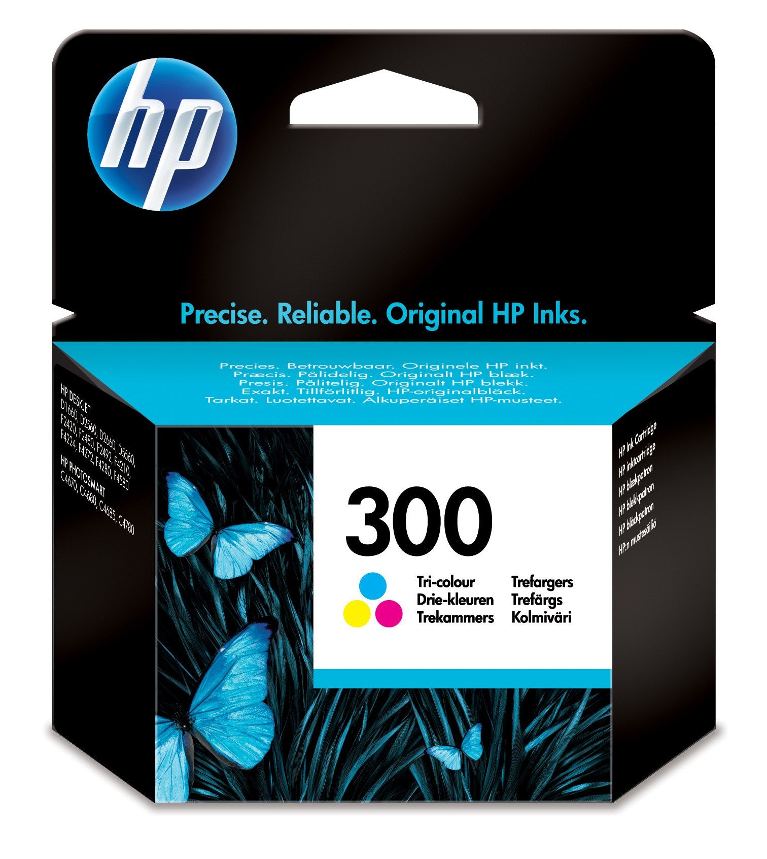 Hp 300 Tri-Color Original Ink Cartridge