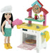 Barbie GTN63 Chelsea Can Be Pizza Chef Playset with Brunette Chelsea Doll (6-in/15.24-cm), Pizza Oven, 2 Spice Shakers, Pizza Pan & More, Great Gift for Ages 3 Years Old & Up