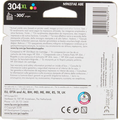 HP Cartucho de tinta Original 304XL tricolor