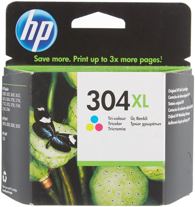 HP Cartucho de tinta Original 304XL tricolor