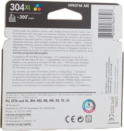 HP Cartucho de tinta Original 304XL tricolor