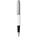 Parker Jotter Originals Fountain Pen | Classic White Finish | Medium Nib | Blue & Black Ink