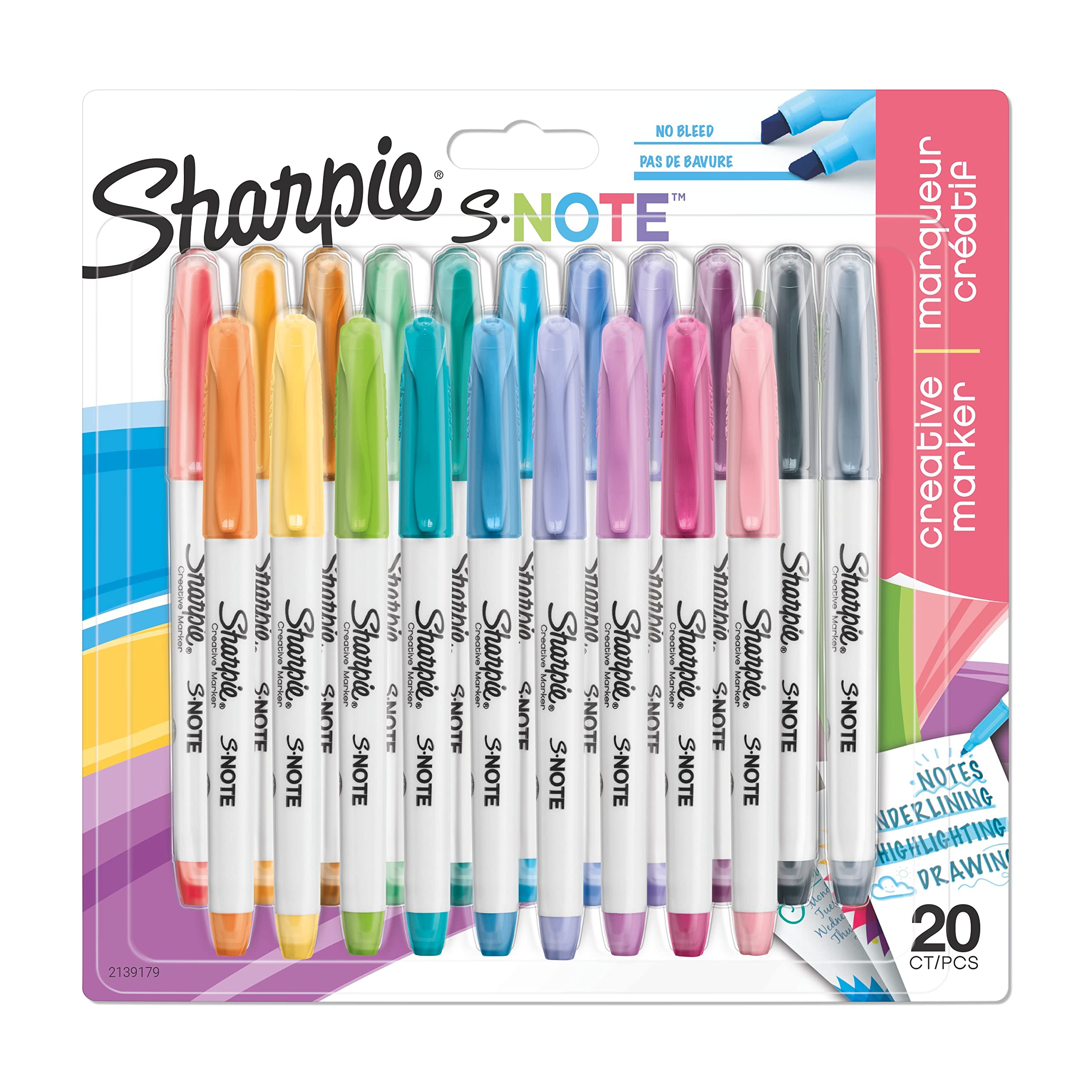 SHARPIE 2139179 marcatore permanente Multicolore 12 pezzo(i