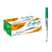 BIC Velleda 1741 Feutres pour Tableau Blanc Effaçables à Sec, Pointe Conique Moyenne - Vert, Boîte de 12